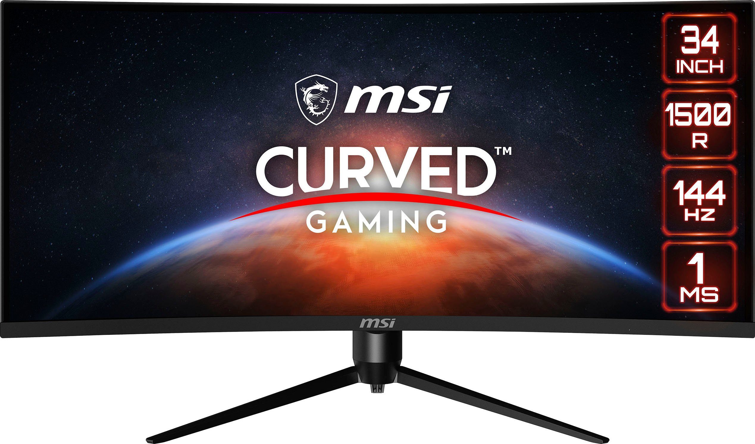 MSI Optix MAG342CQR Curved-Gaming-LED-Monitor (86 cm/34 