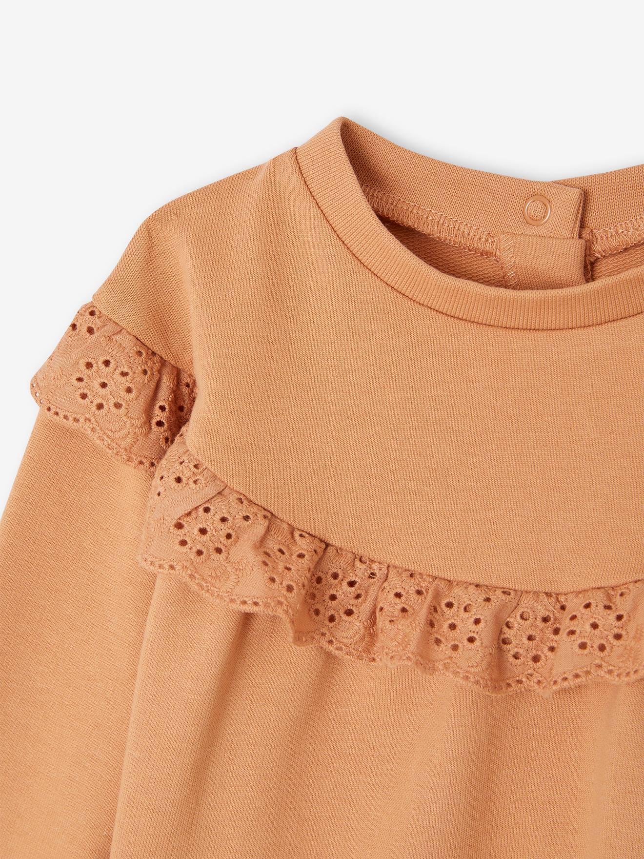 Vertbaudet Baby-Set: Sweatshirt & Leggings Oeko-Tex - fuchsia