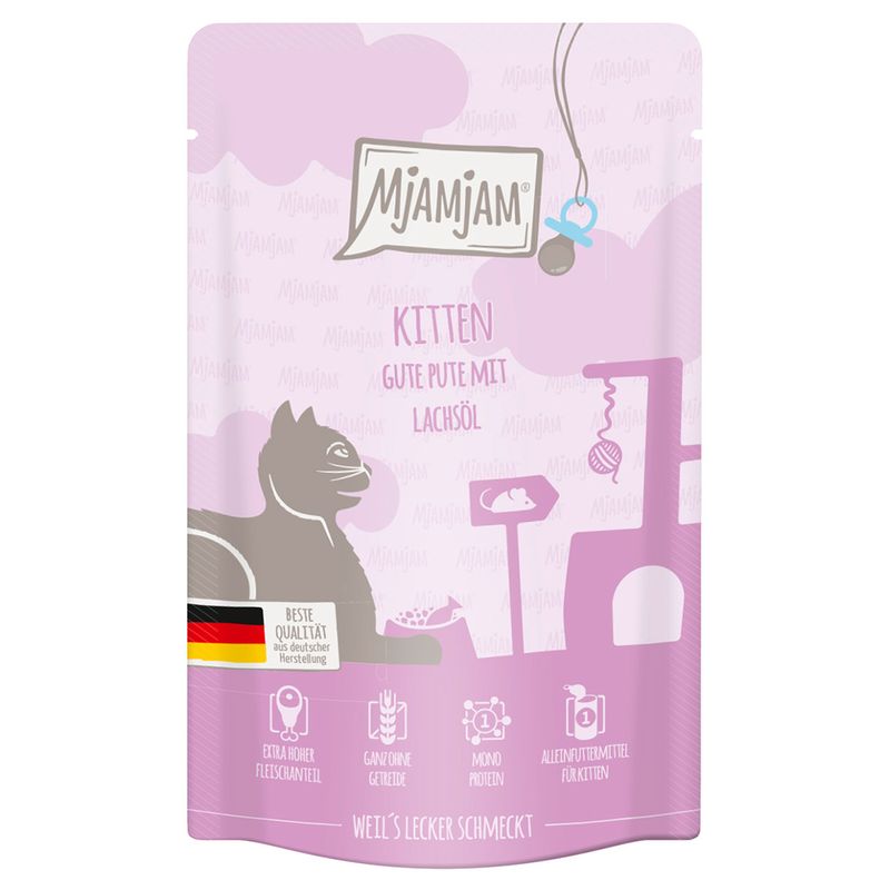Sparpaket MjAMjAM Quetschie Kitten 24 x 125 g