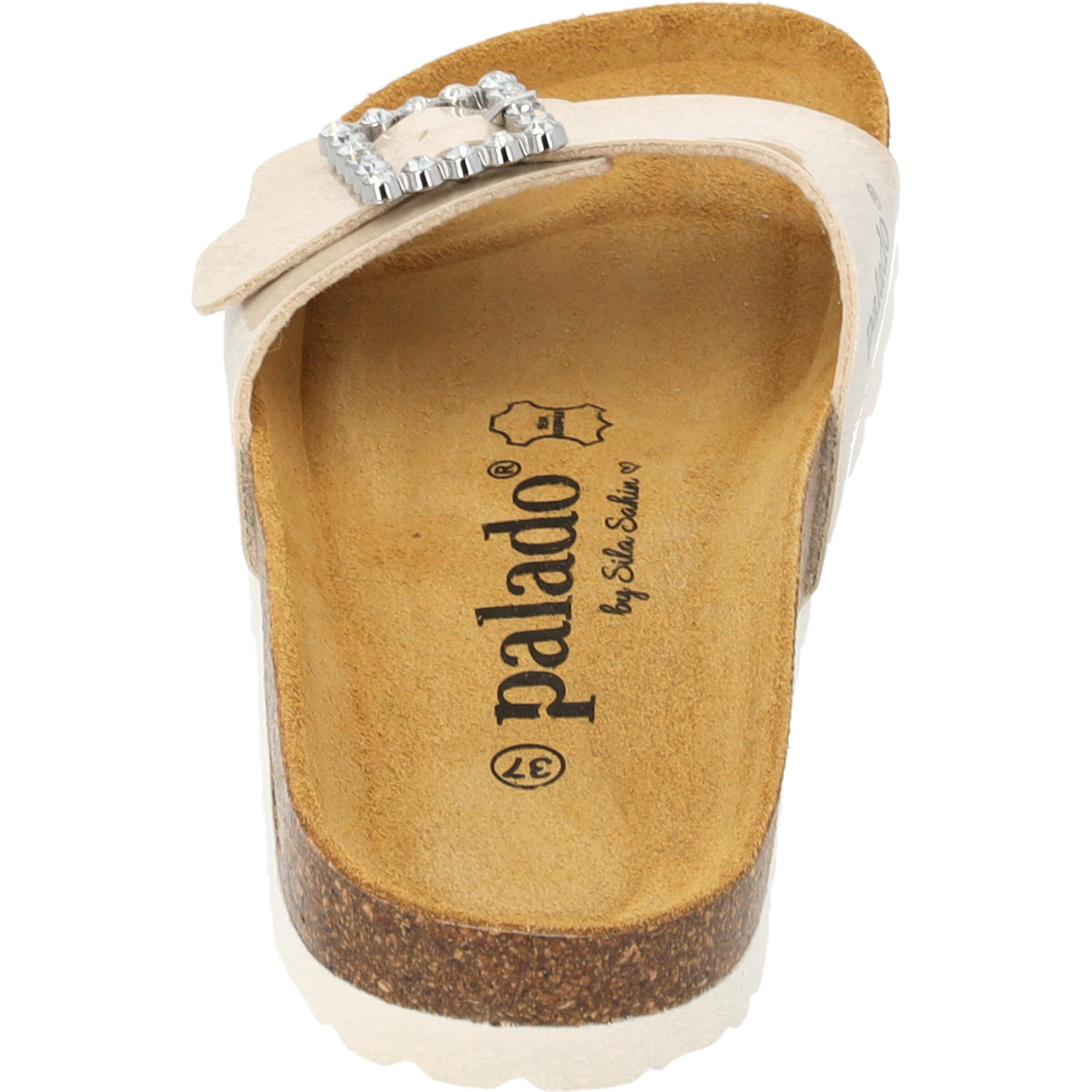 Palado Malta SQ by Sila Sahin, Pantoletten, Damen, Beige Lack