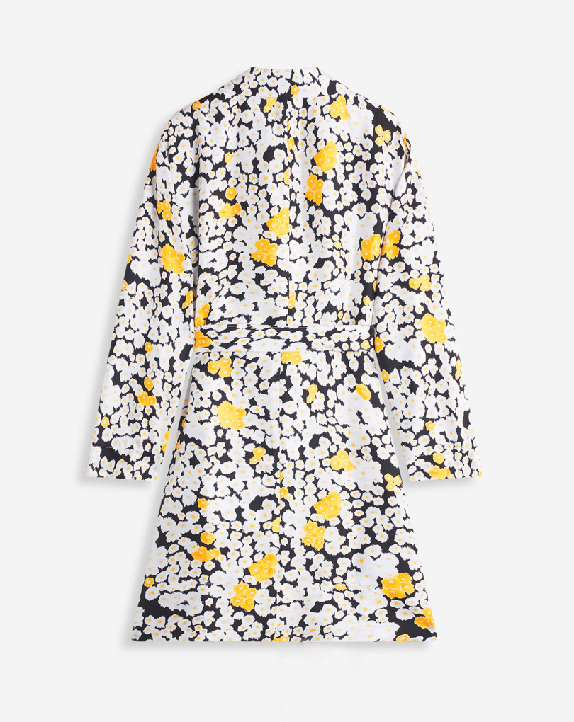 ROBE MIDI PORTEFEUILLE IMPRIMÉE