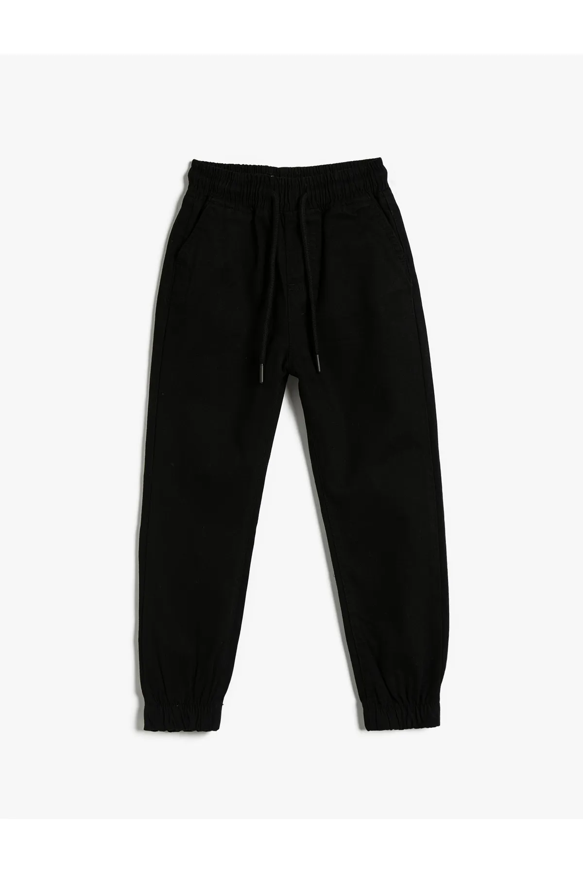 Koton  Joggerhose aus Baumwolle mit Tasche und Bindegürtel