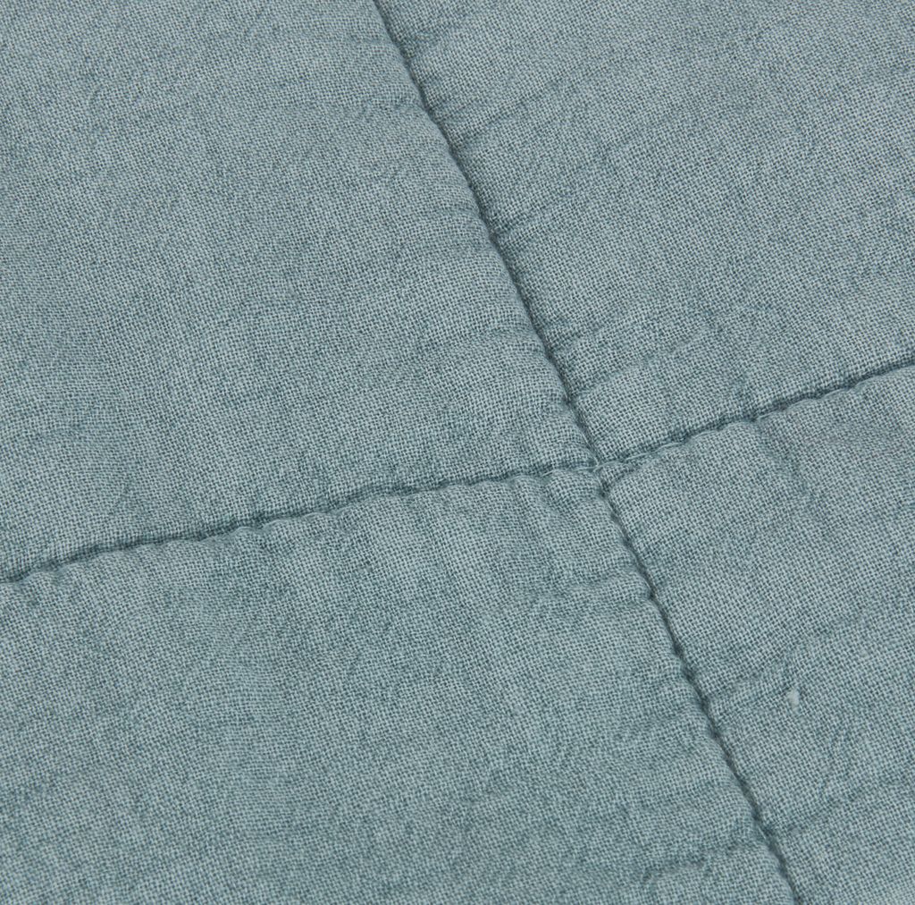 VALMUE VALMUE 130x180 blått vattet teppe