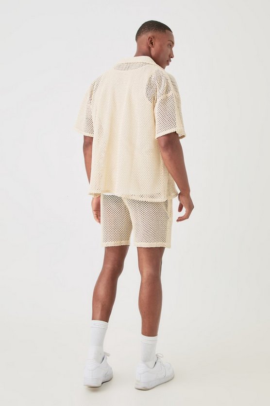 Kastiges Hemd & Shorts