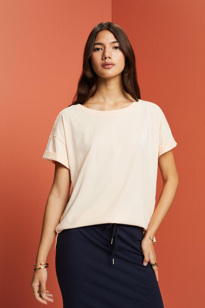Besticktes Shirt, 100% Baumwolle