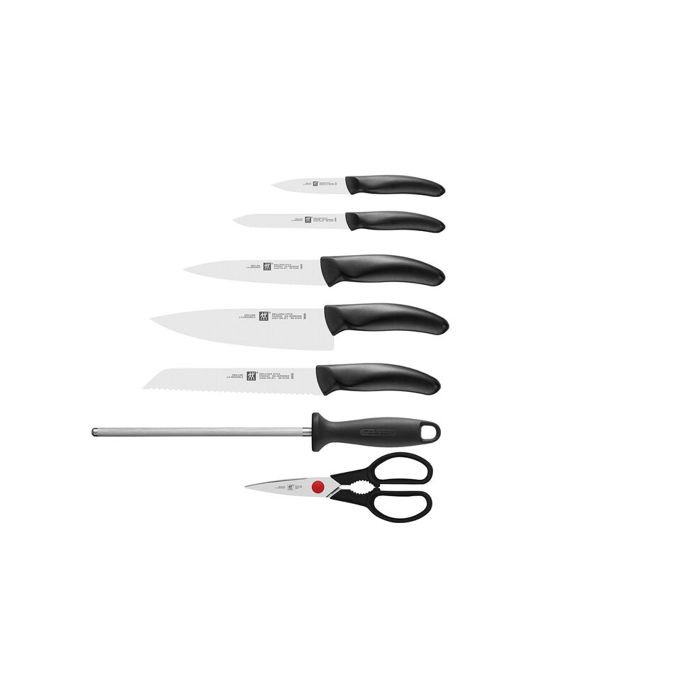 Messerblockset 8-tlg, Natur