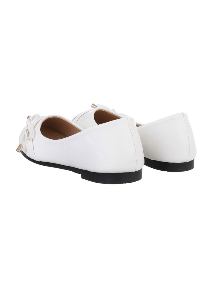 Ital-Design Ballerina in Weiß günstig kaufen