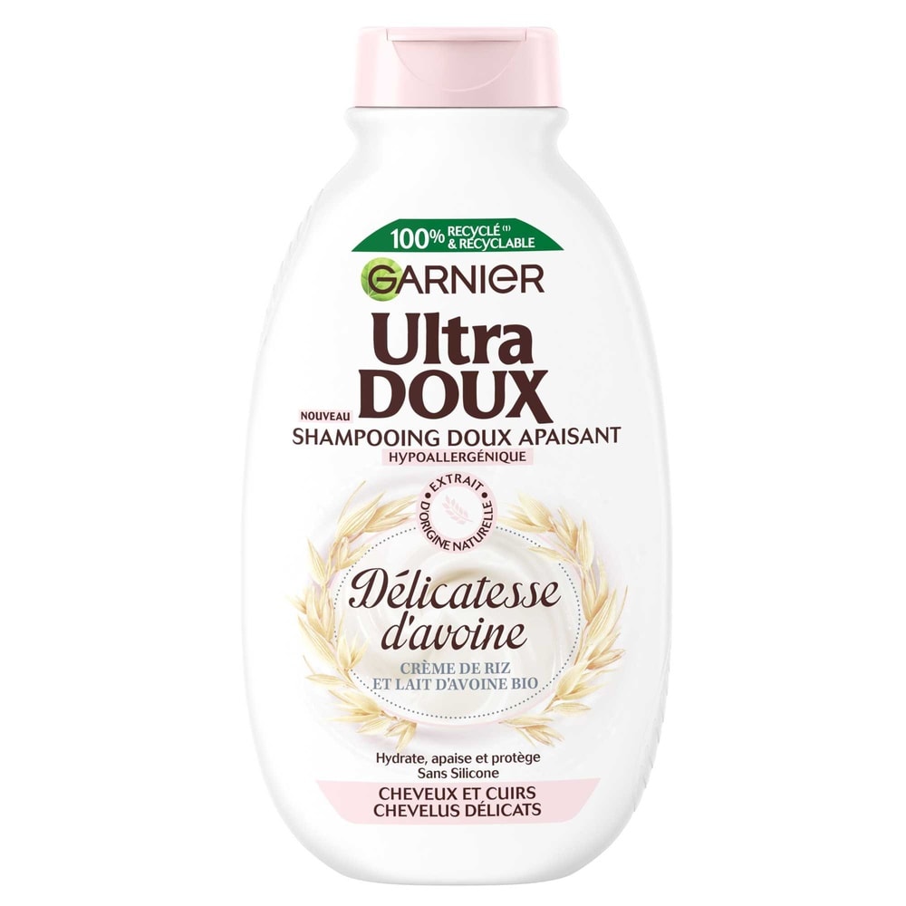 garnier Ultra Doux Délicatesse D'Avoine Shampooing doux apaisant Délicatesse d'Avoine