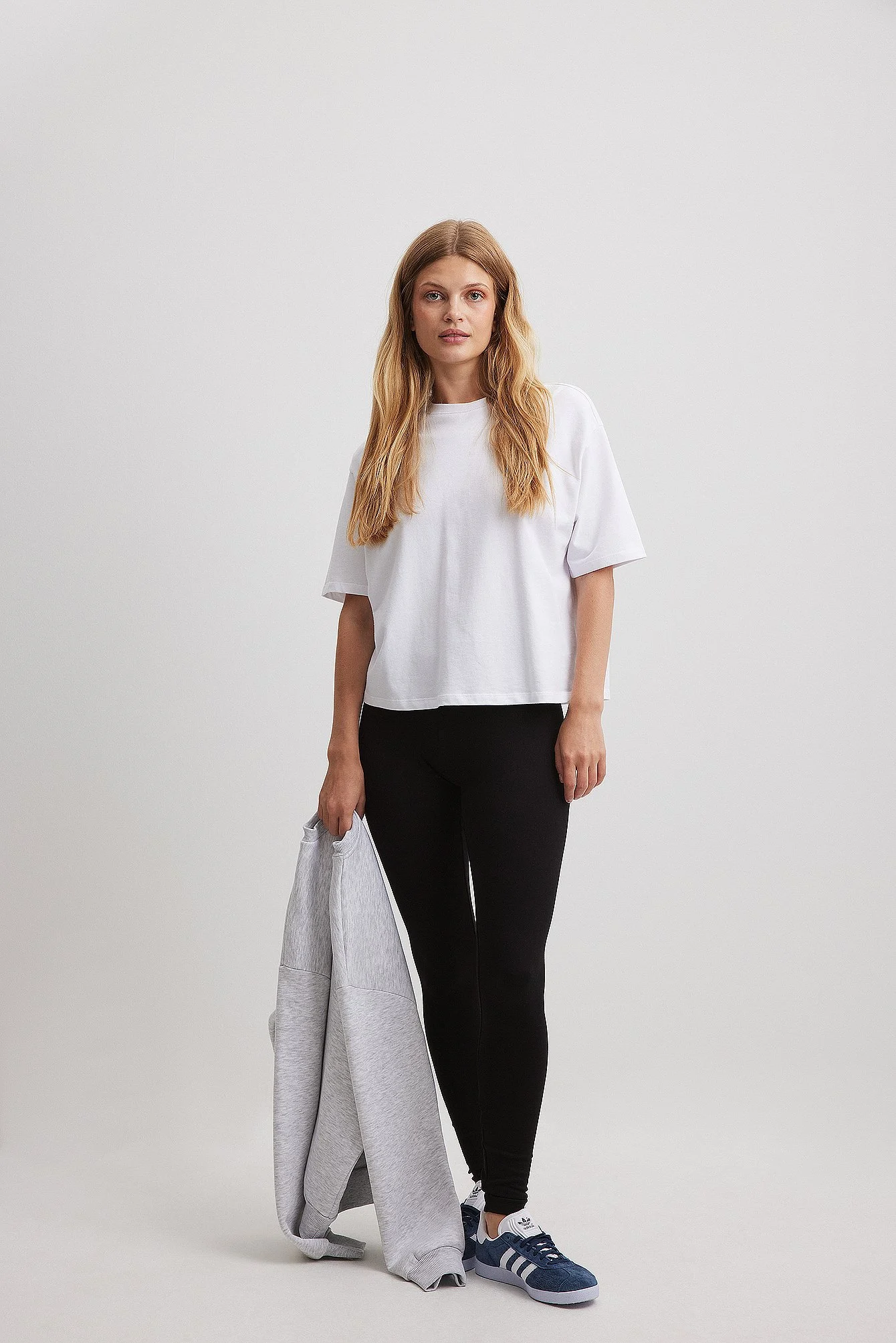 Leggings aus Jersey mit mittlerer Taille
