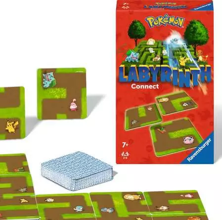 Pokémon Labyrinth Connect - Reisespiel ab 7 Jahren
