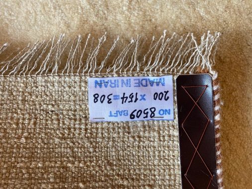 Orientteppich Original Perserteppich Perser Gabbeh Teppich 200x154 Handgeknüpft, Morgenlandbazar, Handgeknüpft mit Echtheitszertifikat