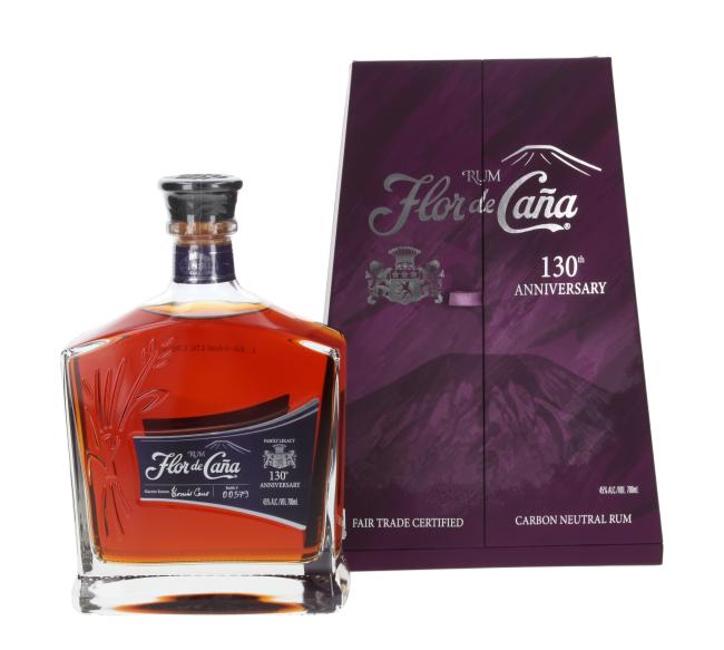 Flor de Caña 130th Anniversary 0,7 l·45 % vol