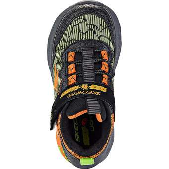 Skechers Dino Lights Sneaker in schwarz