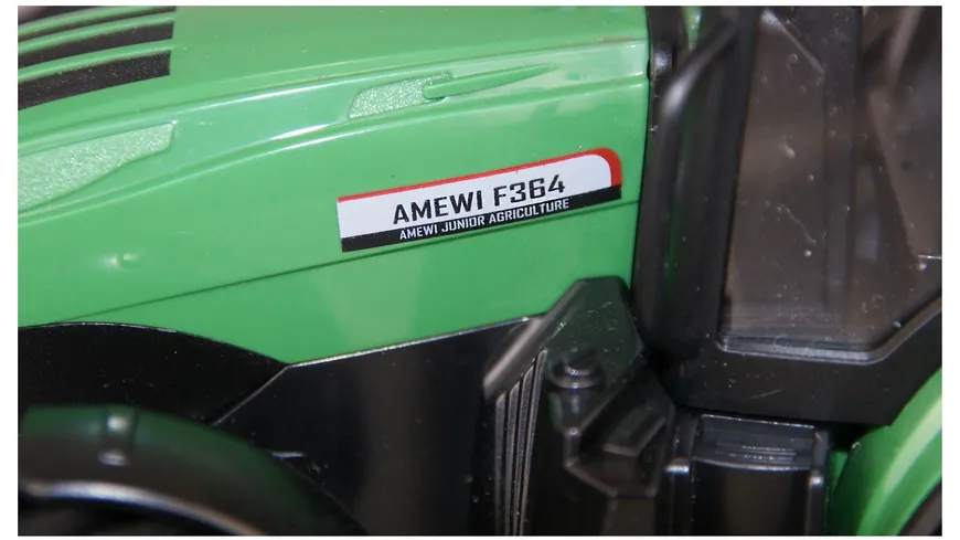 Amewi RC Traktor mit Viehtransporter 1:24 RTR grün