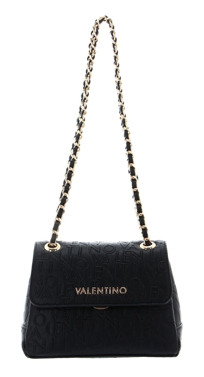 VALENTINO / MIRIADE SPA Handtaschen schwarz Logo Blindprägung