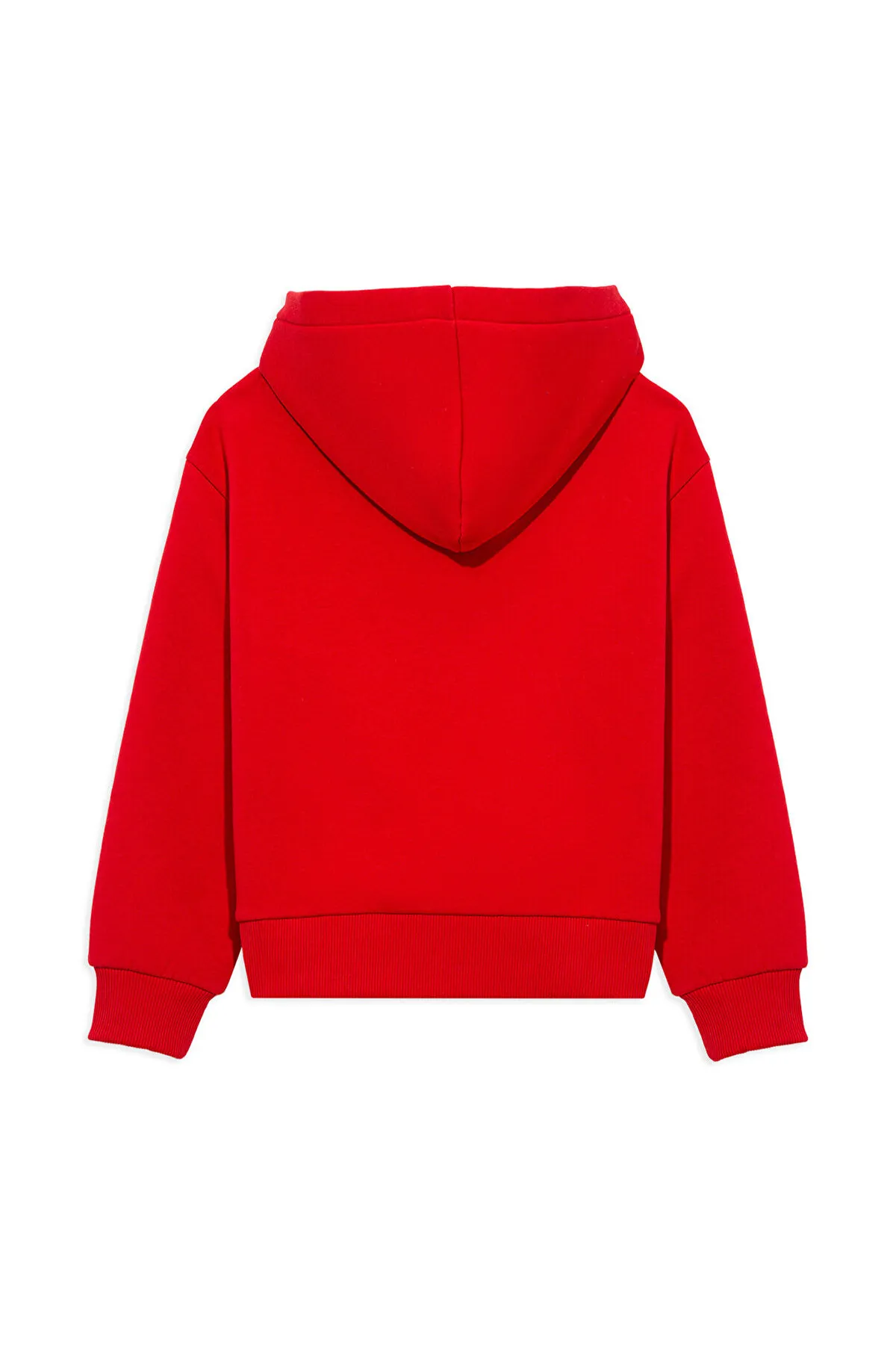 Mavi  Rotes Sweatshirt mit Kapuze und Logo-Aufdruck -7610035-86417