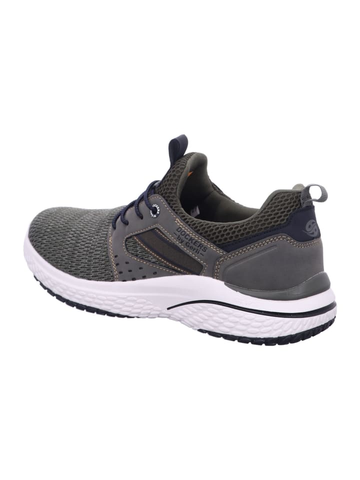 Dockers by Gerli Herren Halbschuhe  in Grün günstig kaufen