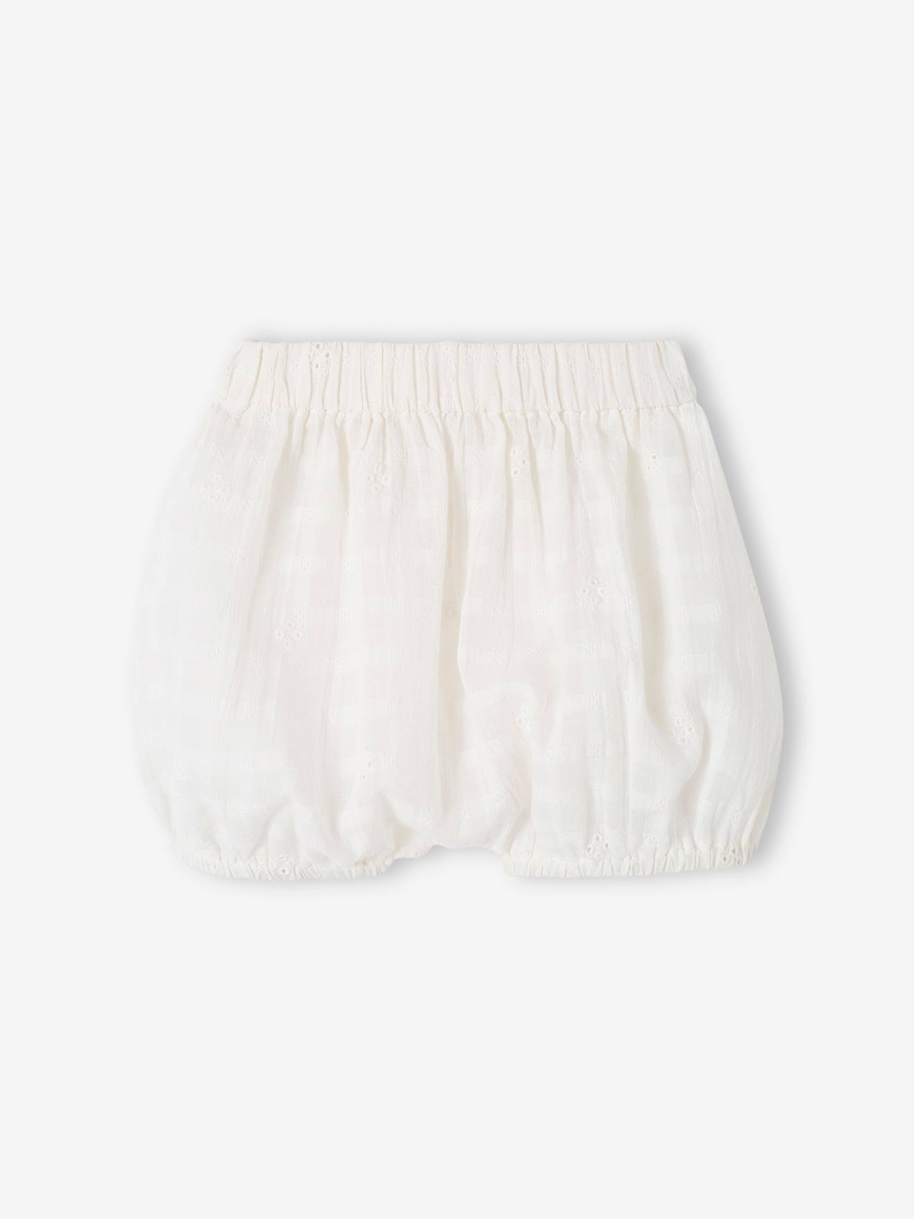 Vertbaudet 2er-Pack Baby Shorts - himmelblau