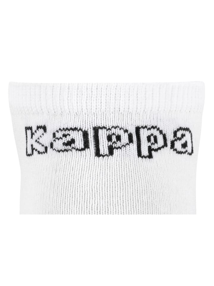 Kappa 12 Paar SNEAKER Socken Sportsocken in weiss günstig kaufen