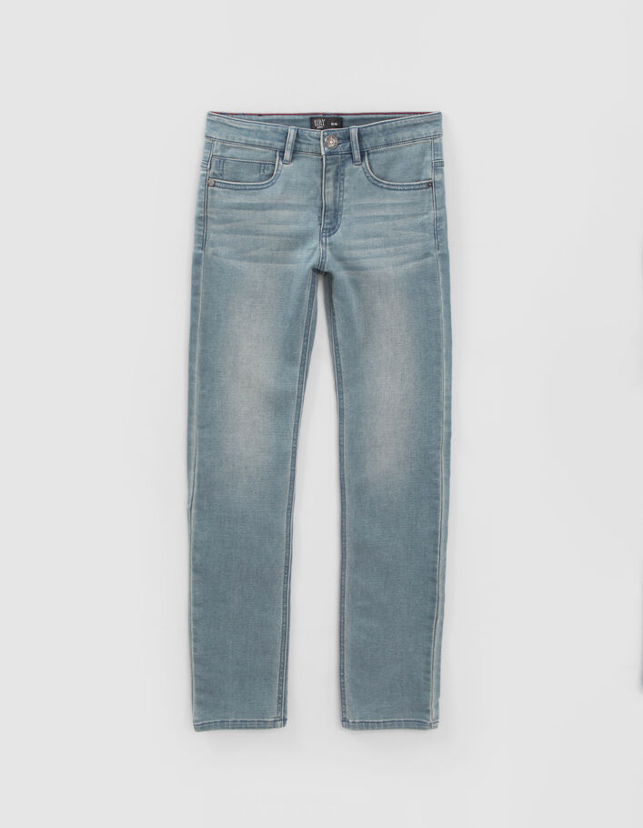 Jean SLIM bleu gris garçon