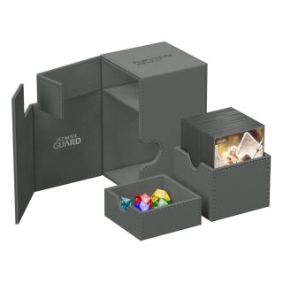 Ultimate Guard Flip`n`Tray 100+ XenoSkin Monocolor - Grau