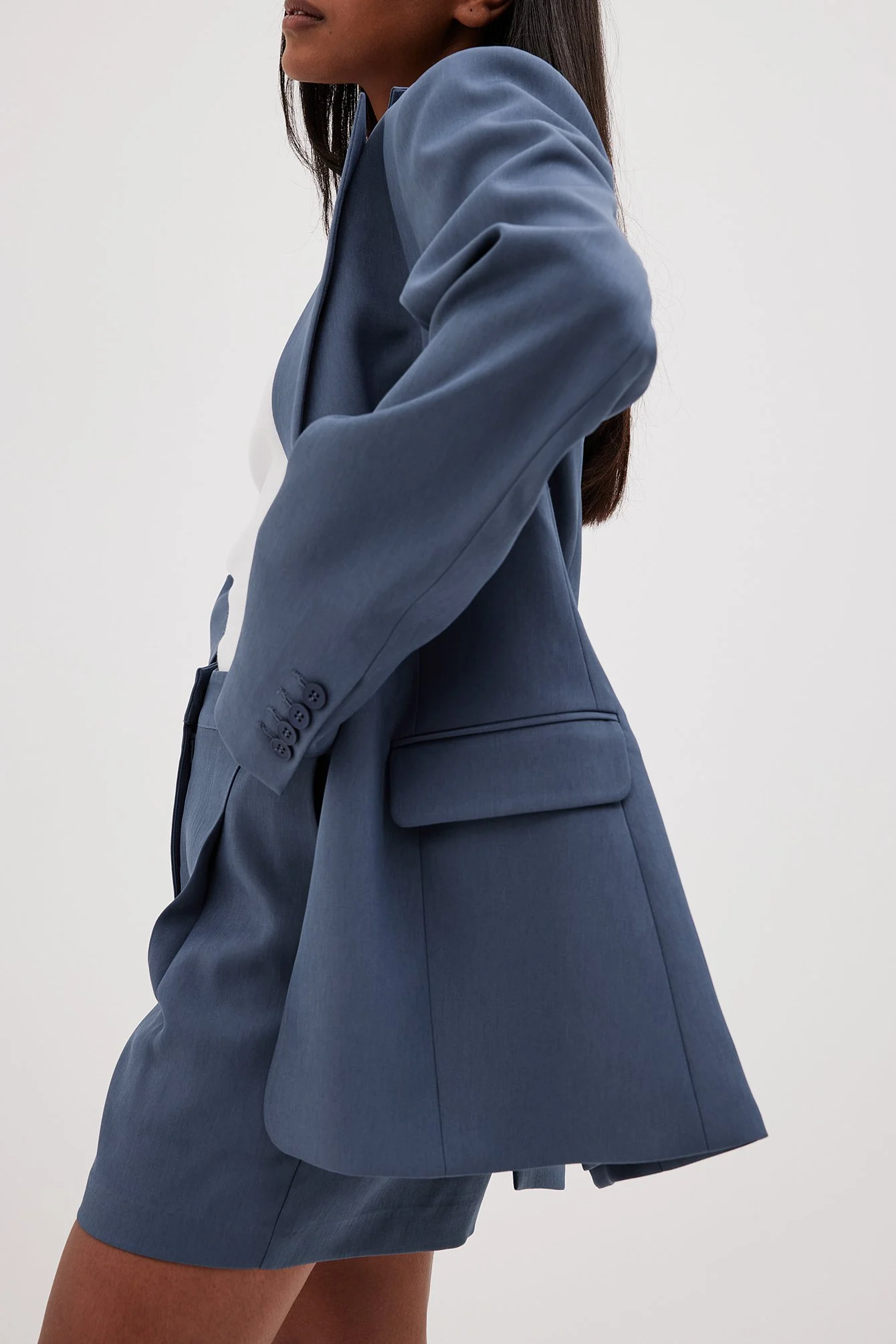 Figurbetonter Oversize-Blazer