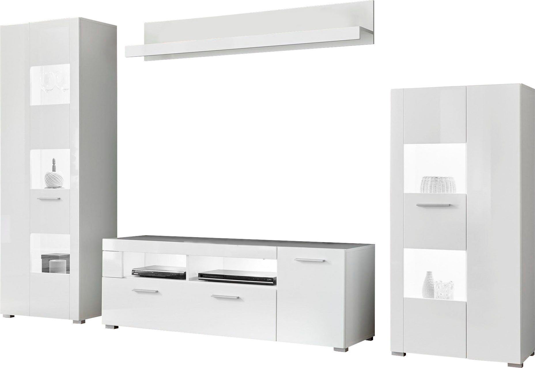 INOSIGN Wohnwand Corado, (Set, 4-St)