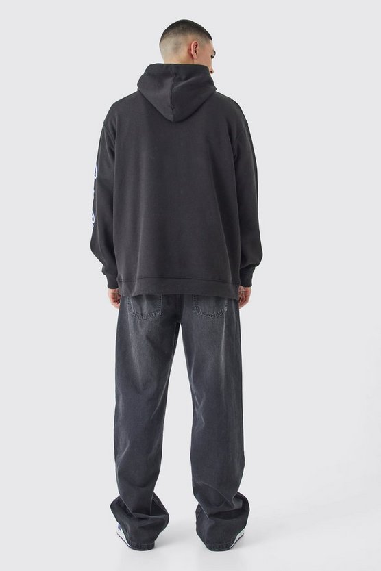 Oversize Hoodie mit Print