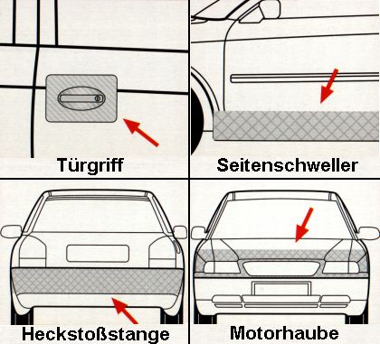 Euro-Print Lackschutzfolie, transparent - ATU