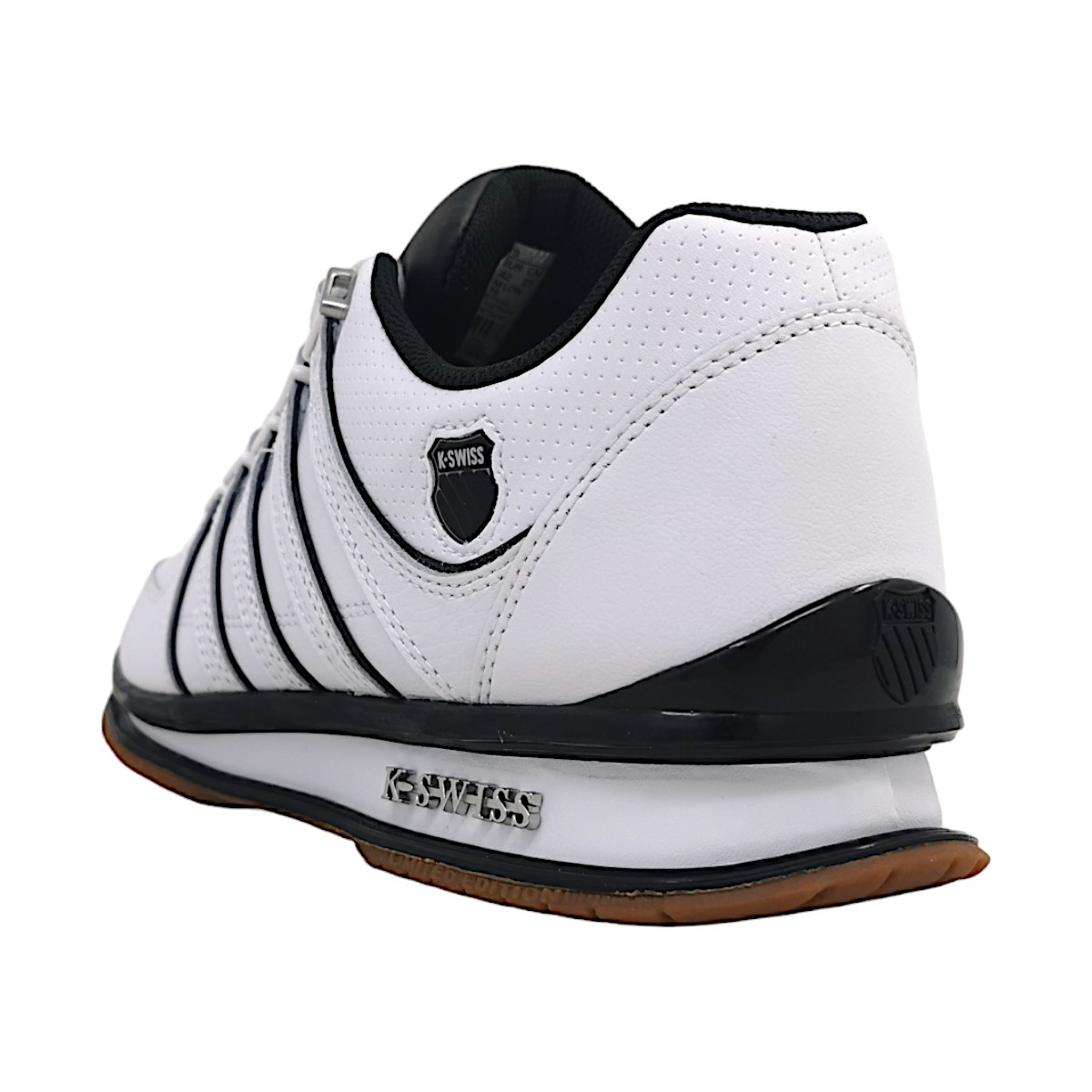 K-Swiss Rinzler 01235-138-M Weiß 138- White/Black/Gum