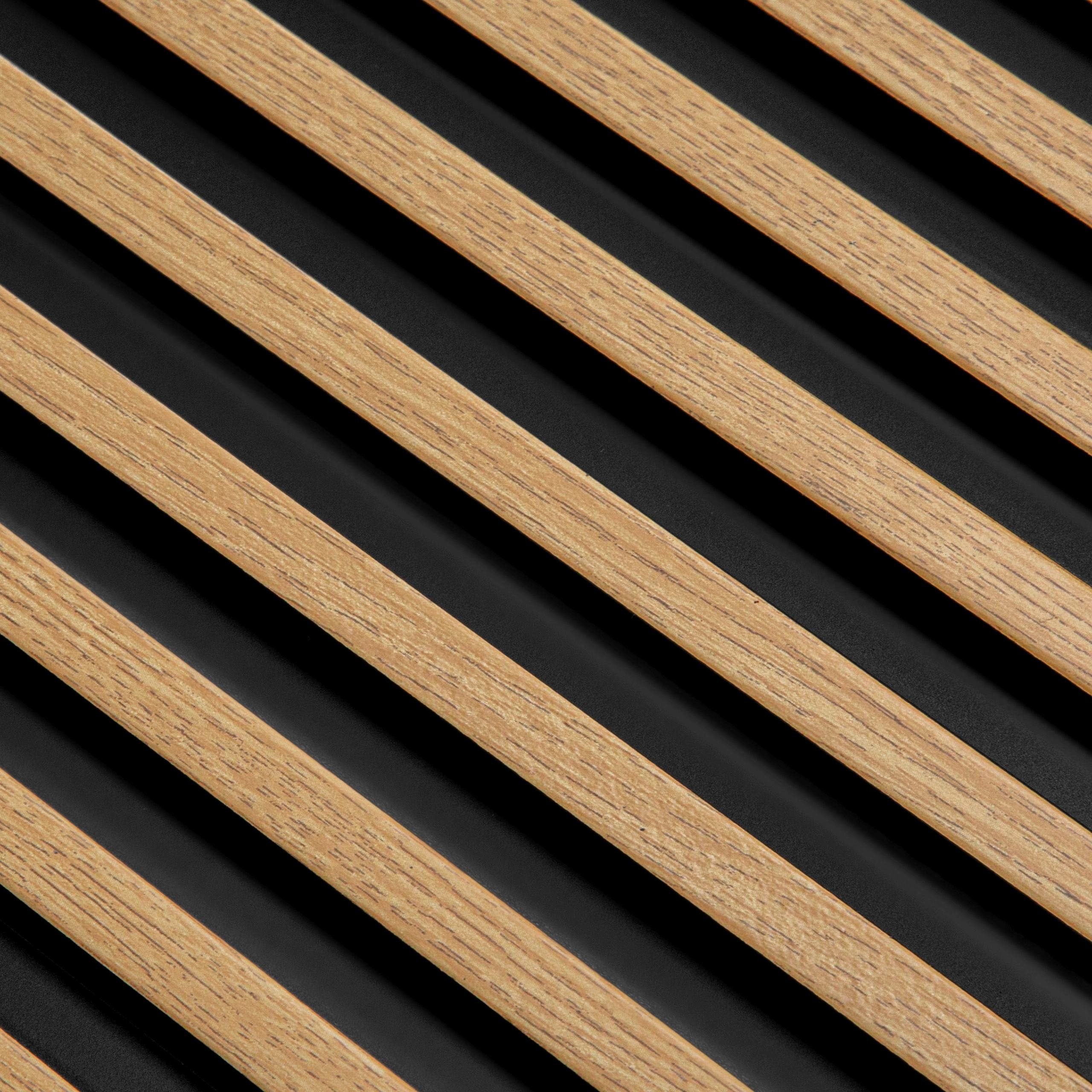 PROVISTON 3D Wandpaneel PROVISTON, Akustik 3D Wandpaneele, Set, 12 x 120 x 2700 mm pro