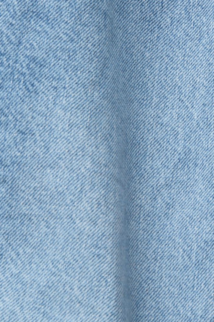 Mini-Latzkleid aus Denim