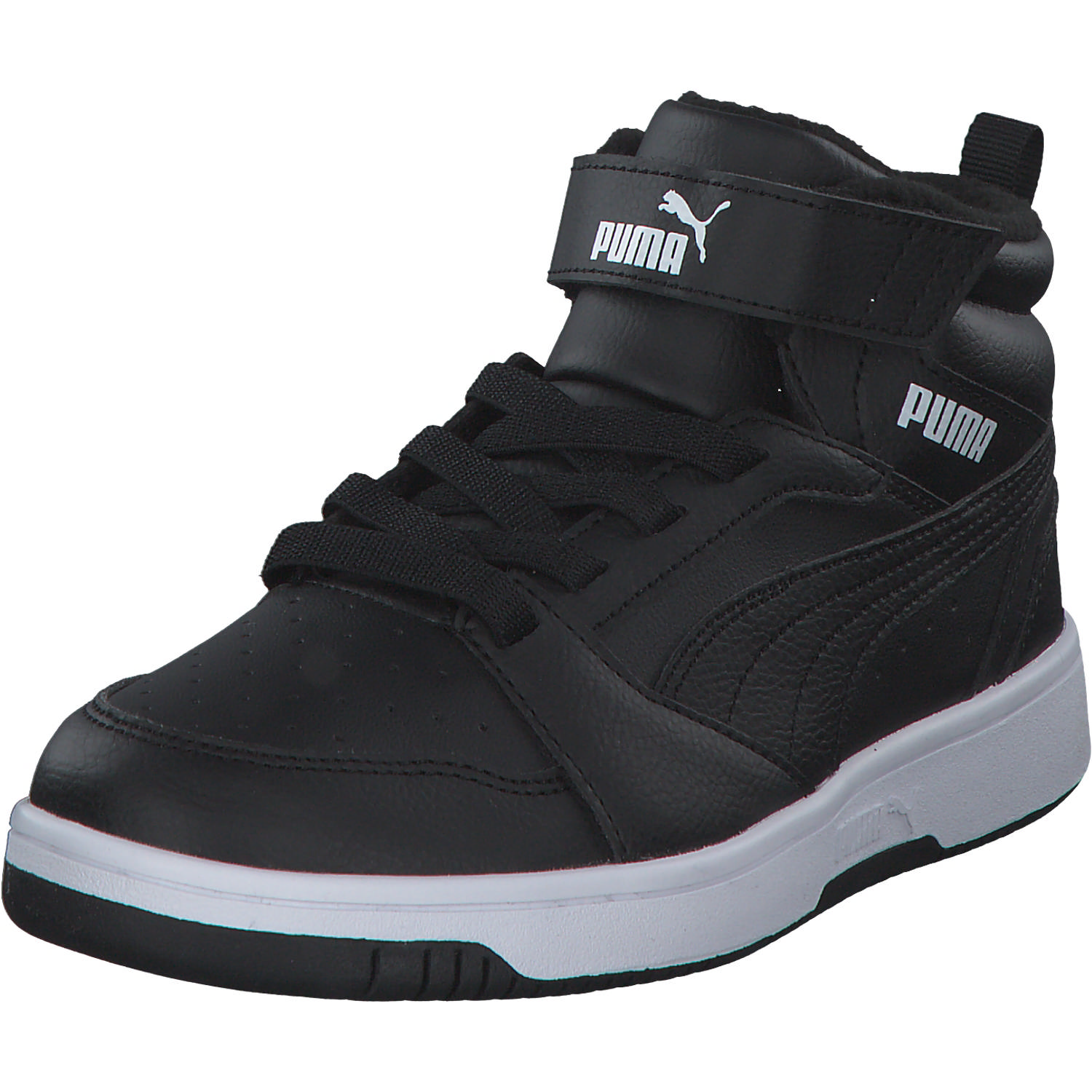 Puma Rebound V6 Mid 307979, Winterstiefel, Kinder, Grau (Shadow Gray)
