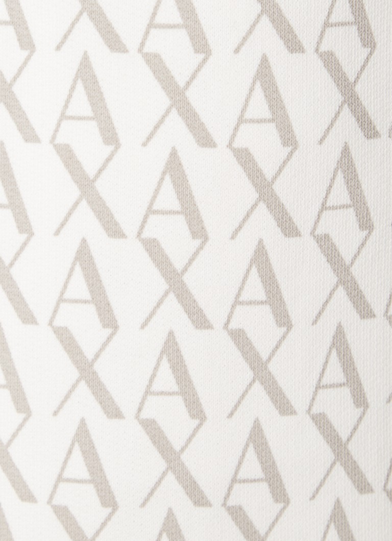 Pantaloni sport slim fit Armani Exchange cu imprimeu logo