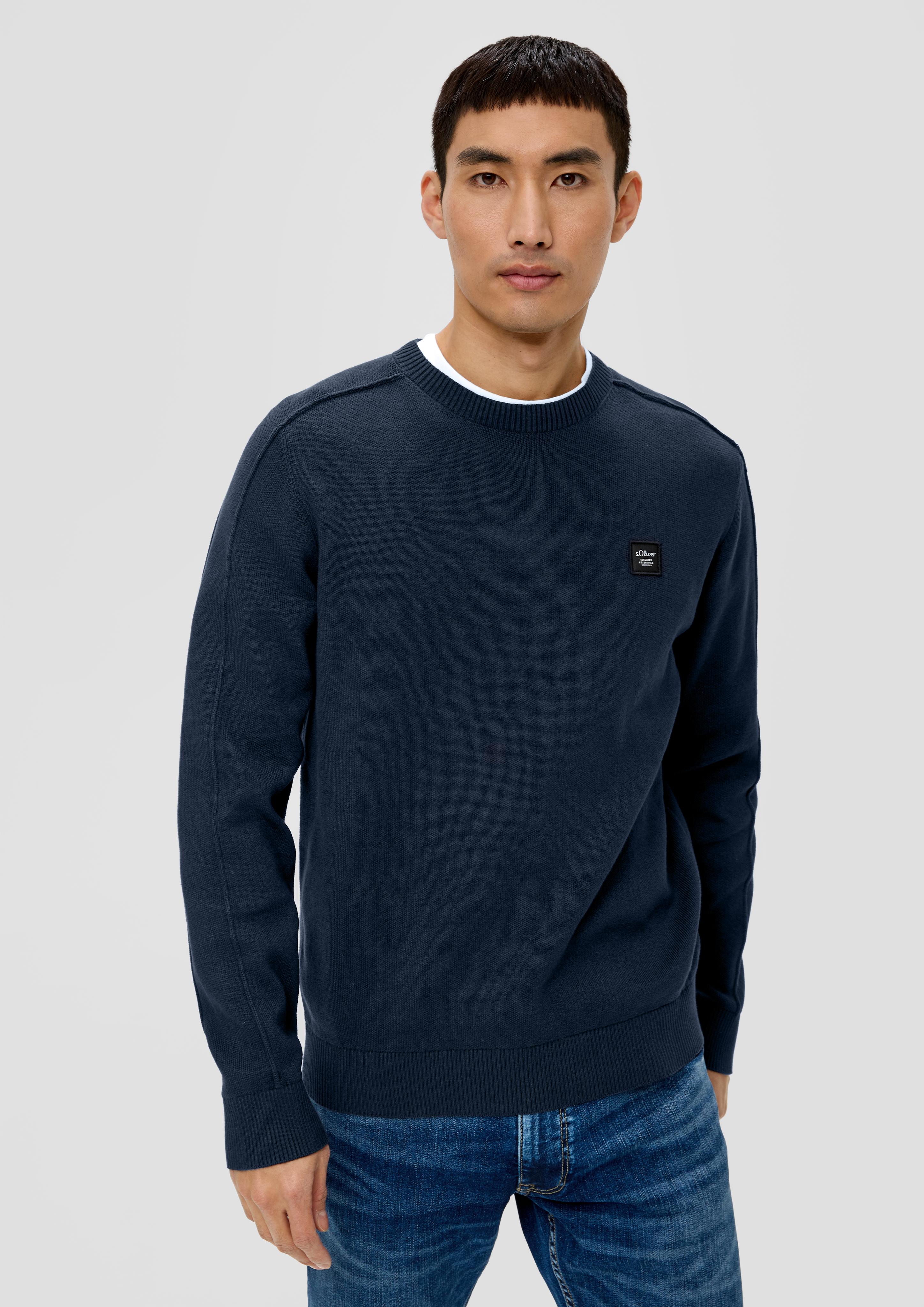 Weicher Strickpullover aus Baumwolle  2141329-5978