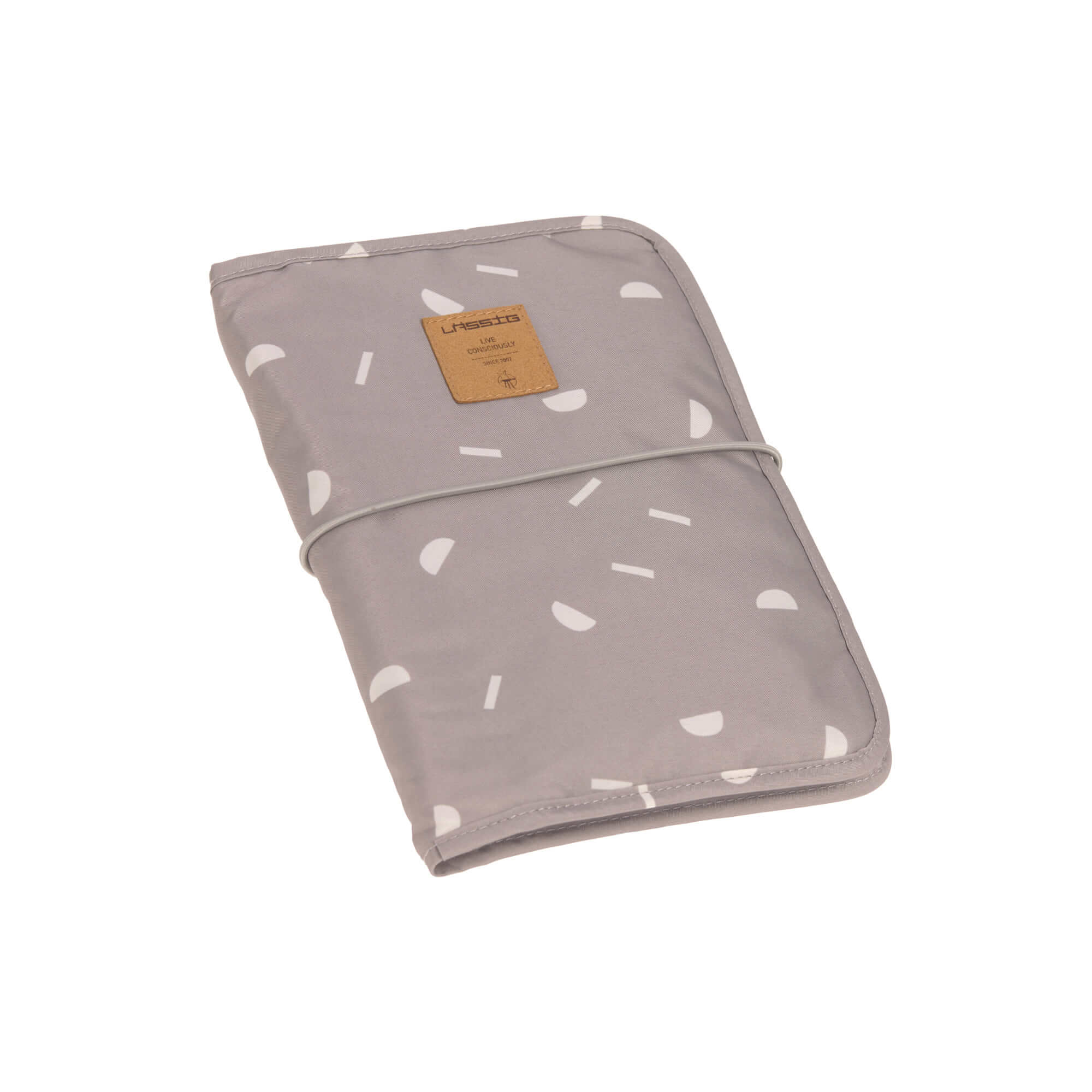 Windeltasche - Blocks Taupe, Grau