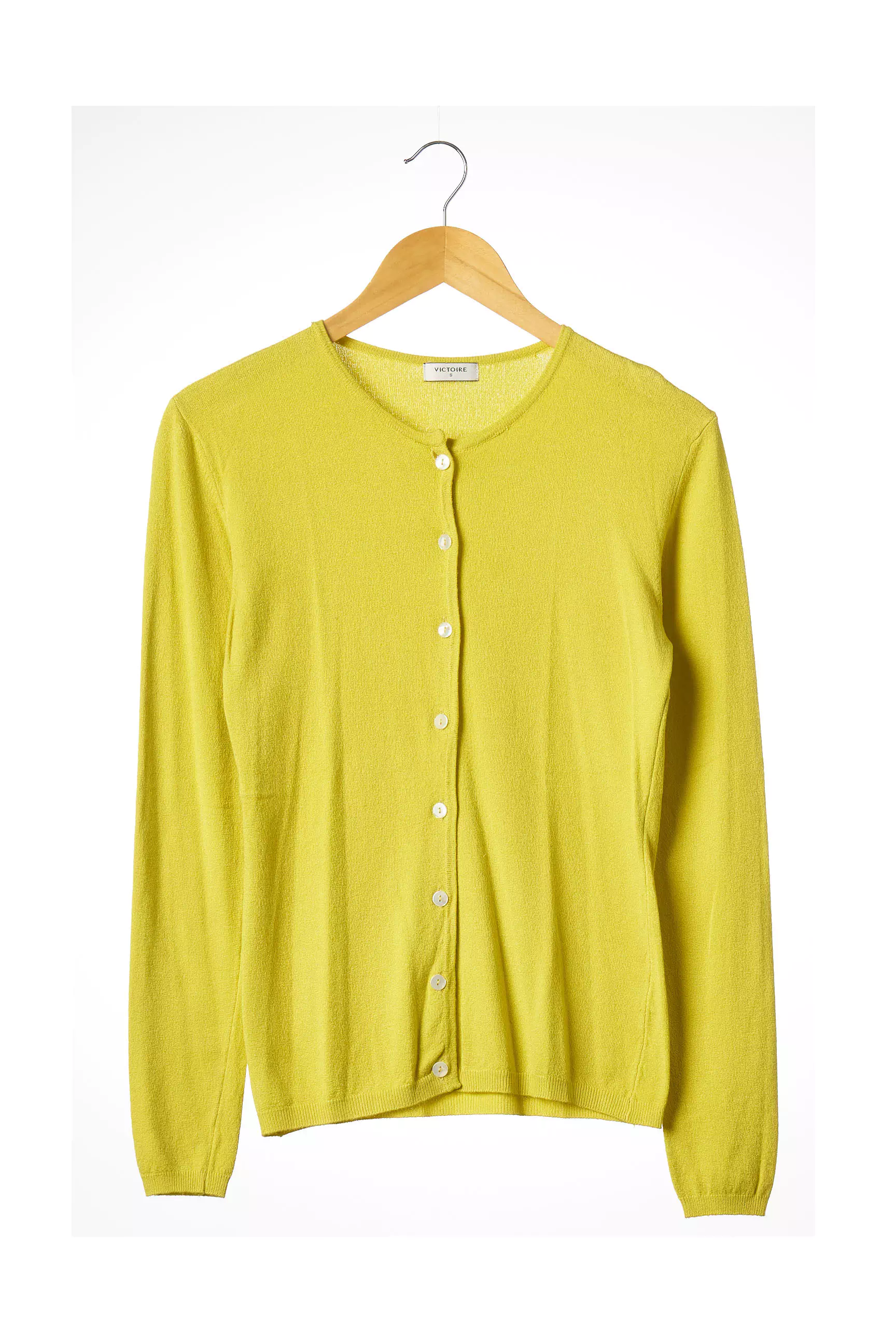 Victoire Cardigans Femme couleur jaune