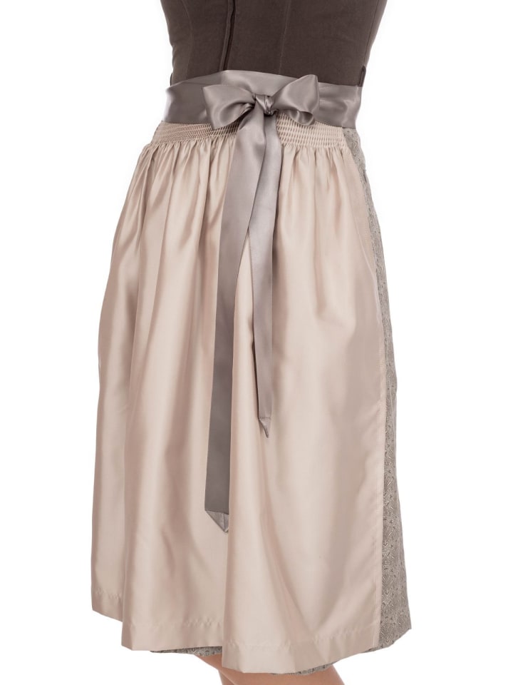 MarJo Midi Dirndl SWANTJE in braun günstig kaufen