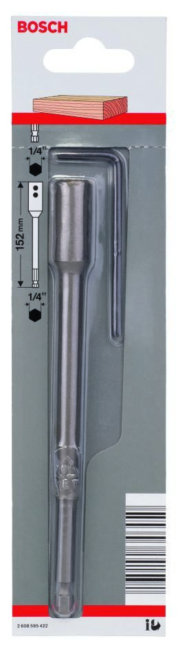 Prelungitor Bosch Blue Accessories 2608595422 pentru burghie cu tăiere rapidă Self Cut Speed 152 mm