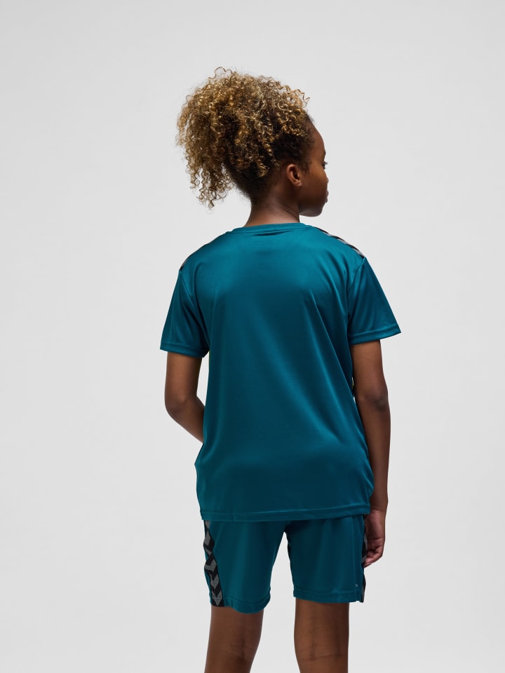 Hummel Hummel T-Shirt Hmlauthentic Kinder in BLUE CORAL/SULPHUR SPRING günstig kaufen