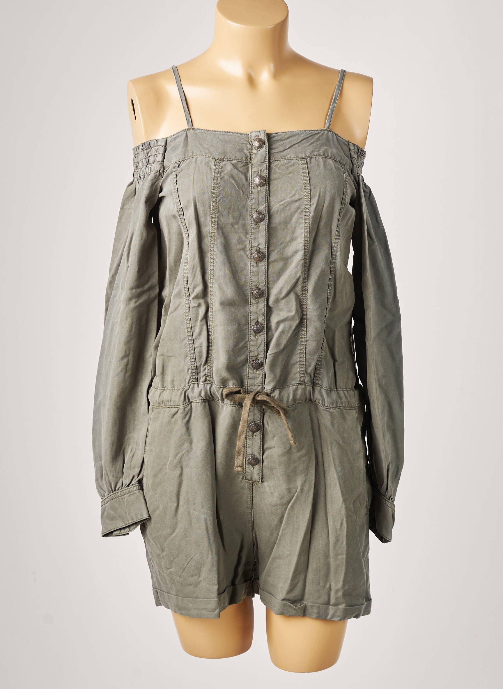 The Kooples Combi Shorts Femme couleur vert