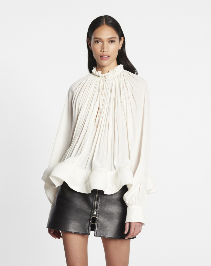 BLOUSE A MANCHES LONGUES