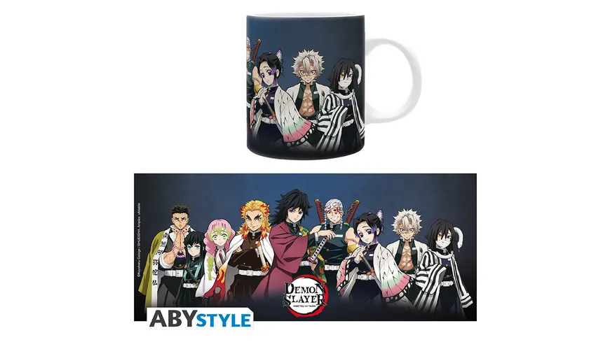 DEMON SLAYER - Tasse - 320 ml - Pillars - subli - x2