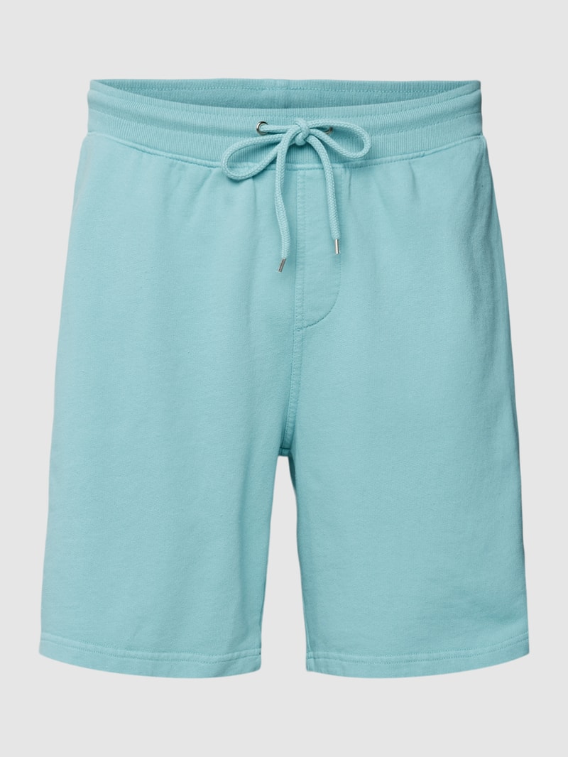 Herren Sweatshorts mit elastischem Bund in mint