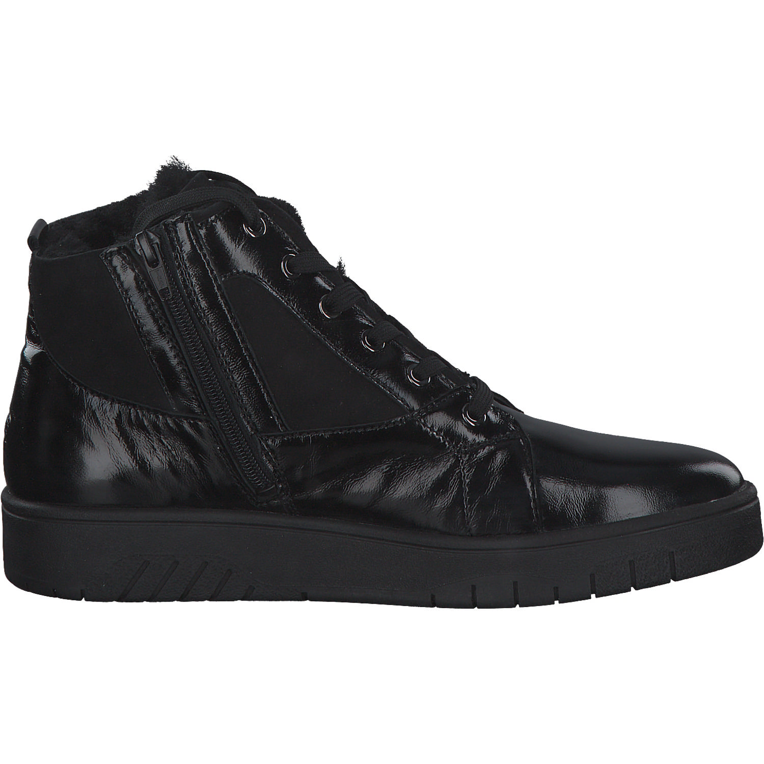 Waldläufer Yuna 754801, Winterstiefel, Damen, schwarz