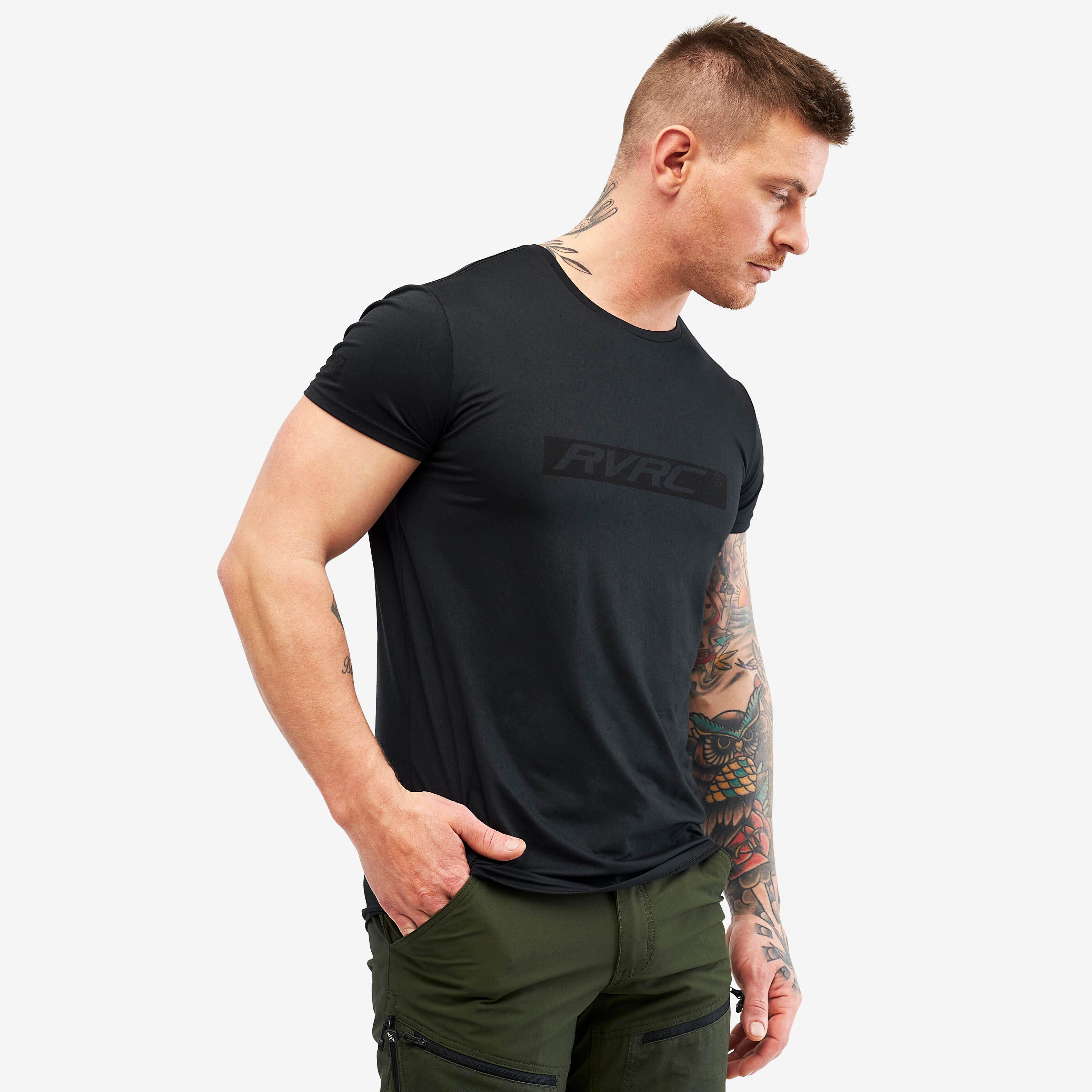 Backpacker Tee Homme Black