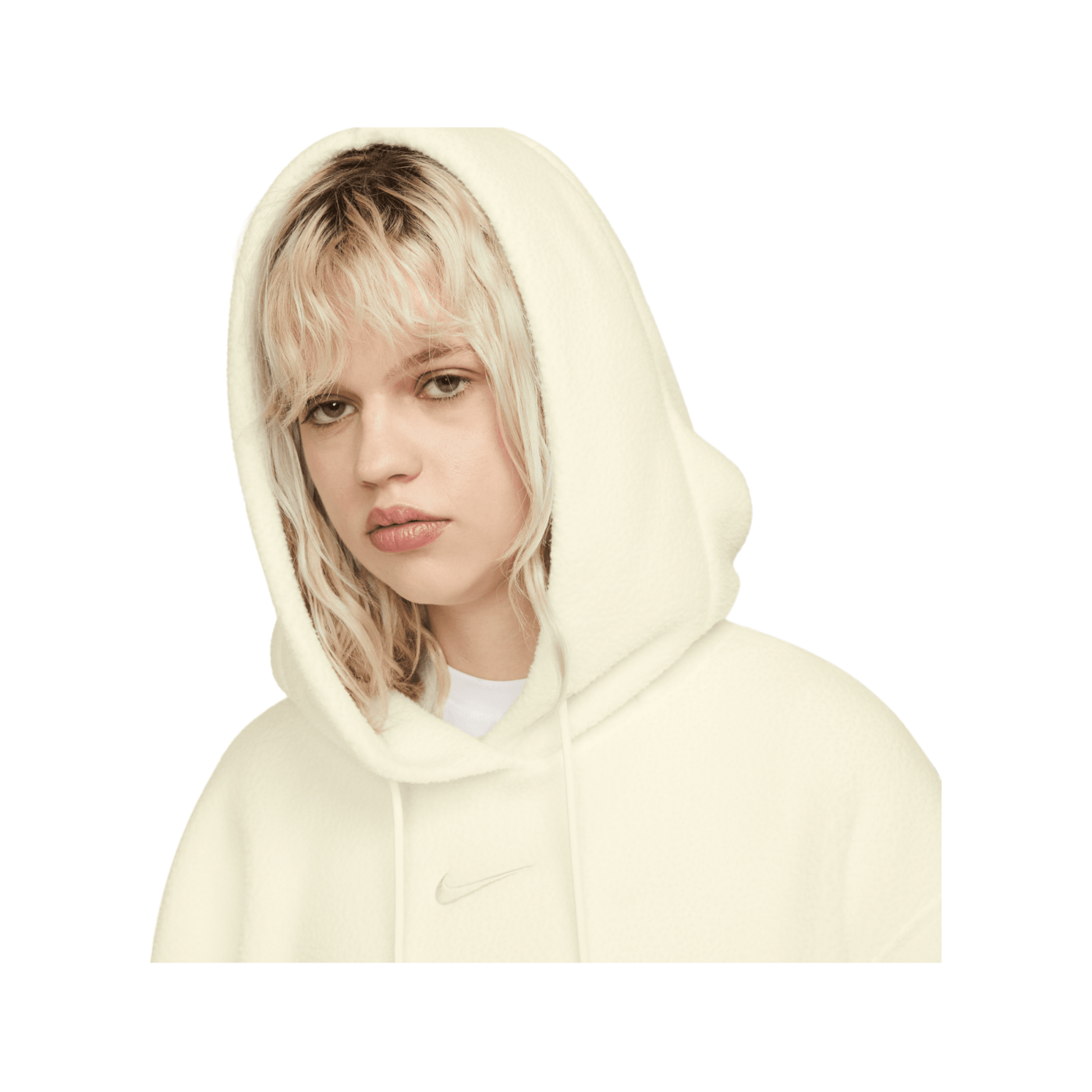 Nike Plush Hoody Damen Weiss F133