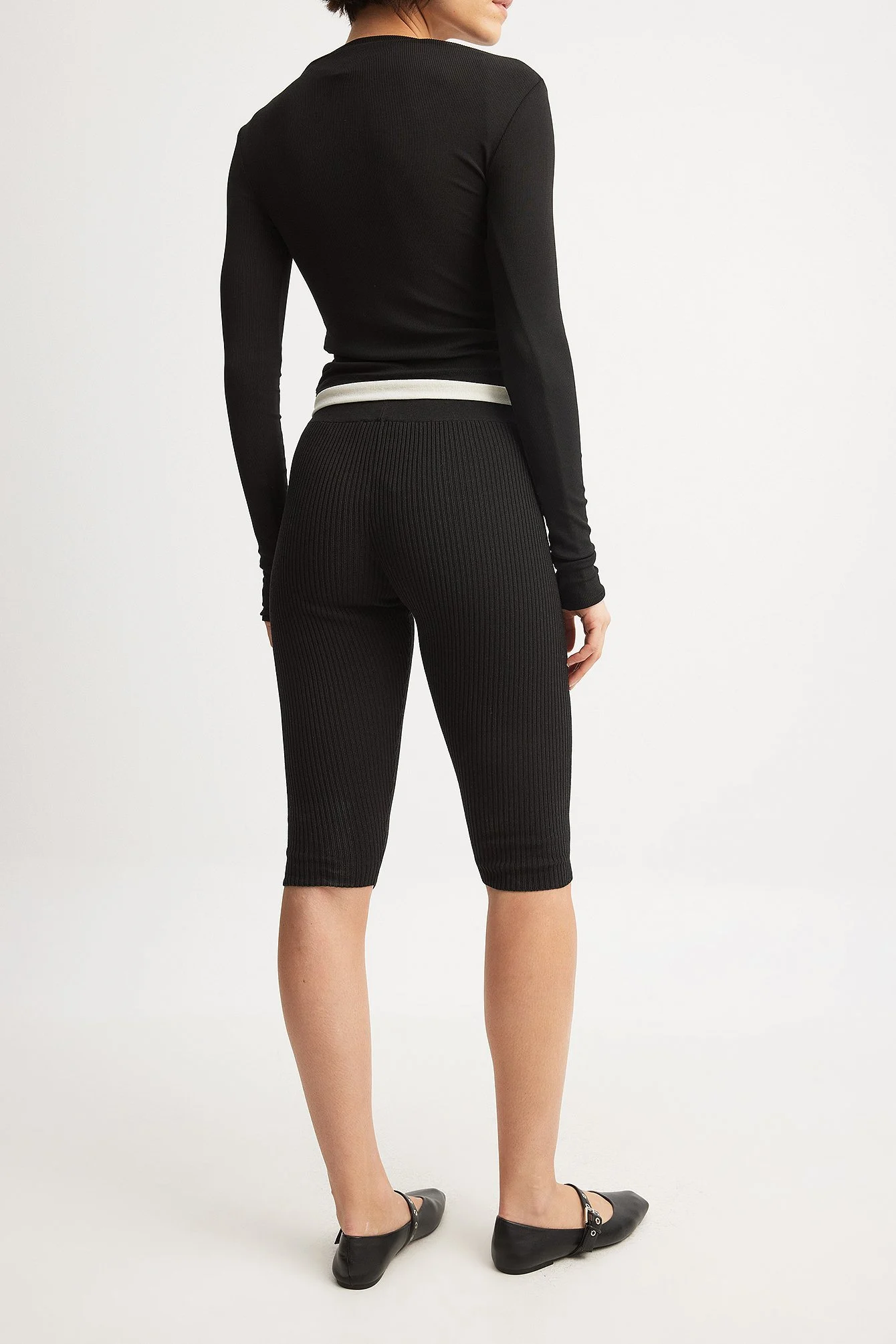 Knitted Capri Pants