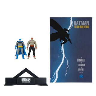 DC Direct Gaming Actionfiguren & Comic - Batman (Blue) & Mutant Leader (Dark Knight Returns #1)
