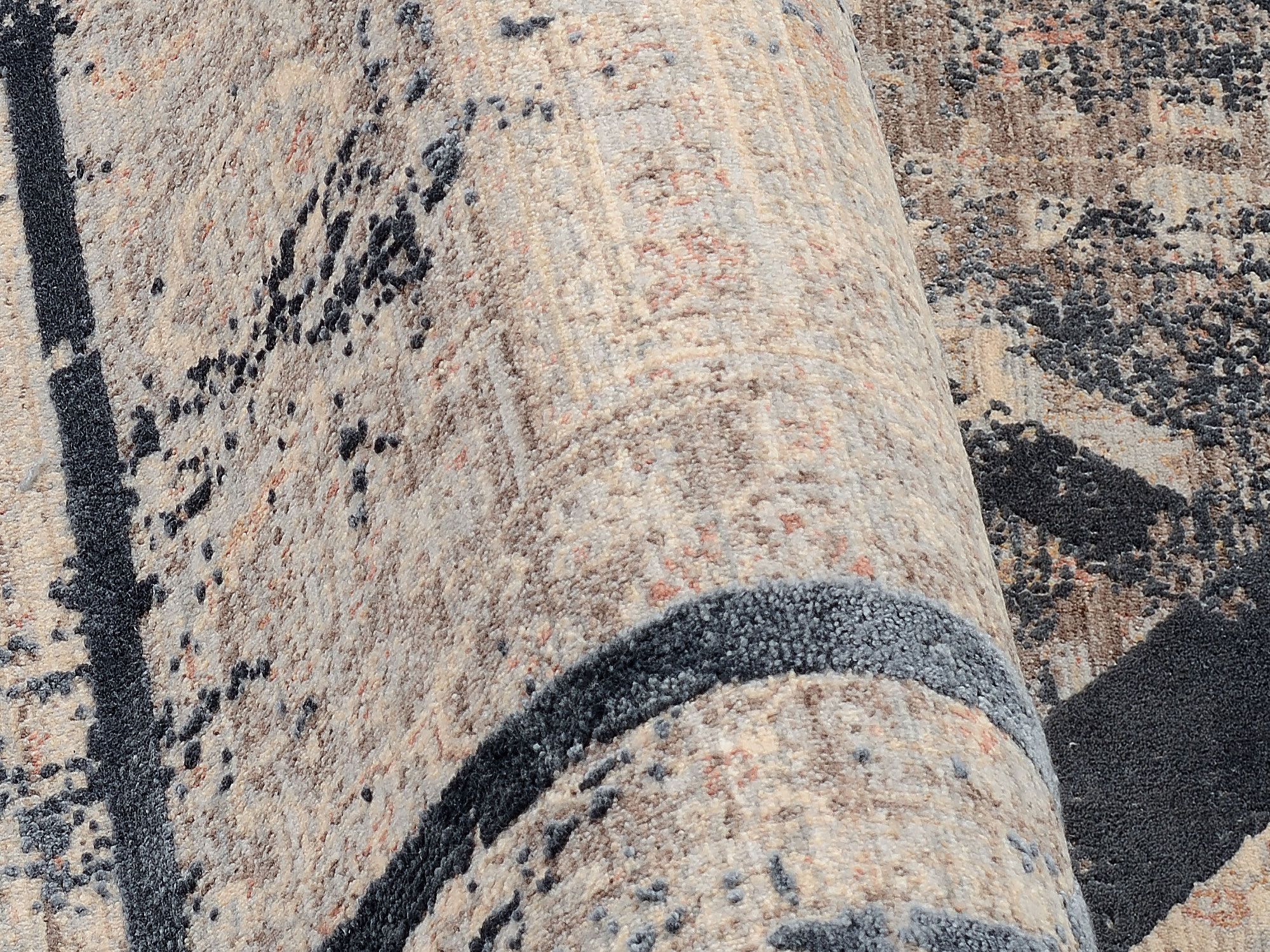 MusterringWebteppich modern